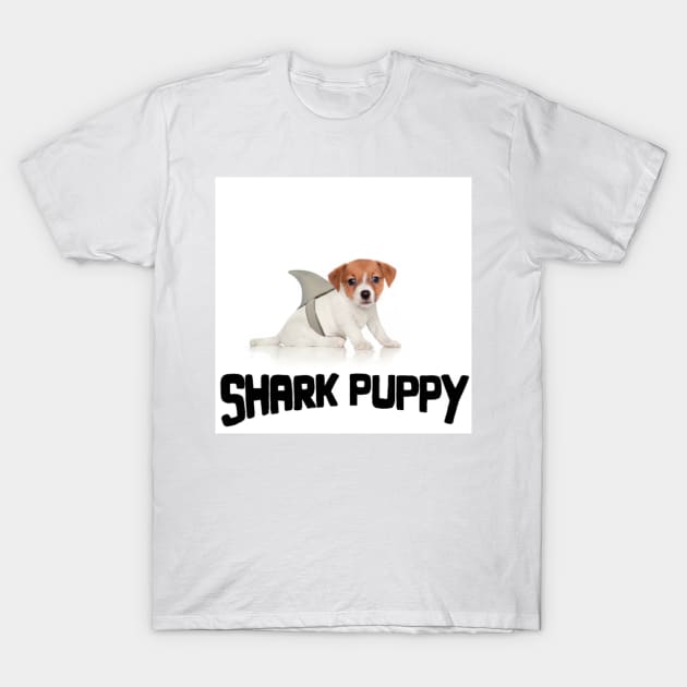 Shark Puppy T-Shirt by crystaldye